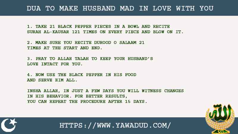 4 Powerful Dua To Make Husband Mad In Love With You
