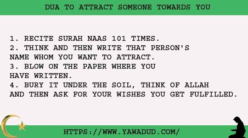 4 Amazing Dua To Attract Someone Towards You