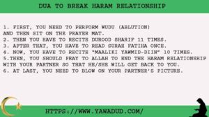 6 Miracle Dua To Break Haram Relationship