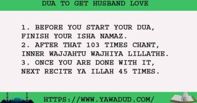 3 Amazing Dua To Get Husband Love