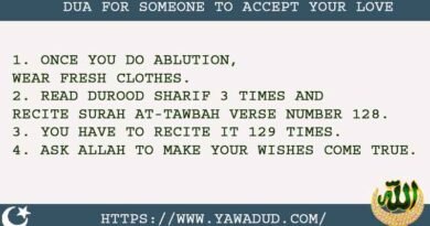 4 Speedy Dua For Someone To Accept Your Love