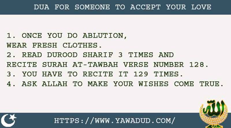 4 Speedy Dua For Someone To Accept Your Love