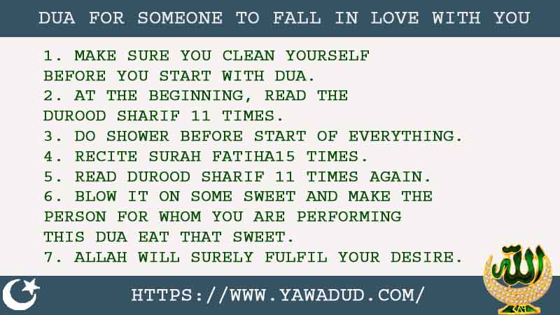 7 Best Dua For Someone To Fall In Love With You