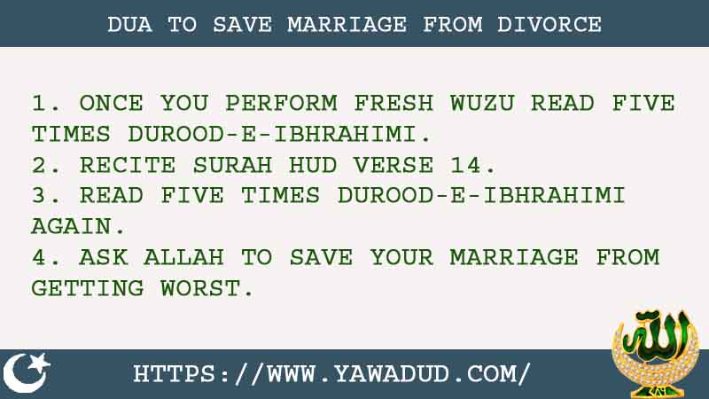 4 Strong Dua To Save Marriage From Divorce