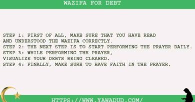 4 Powerful Wazifa For Debt
